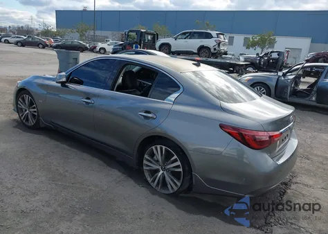 2018 Infiniti Q50 3.0T Sport z USA, uszkodzony, nr VIN JN1EV7AP9JM360893